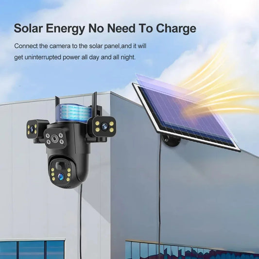 360° Solar Security Camera