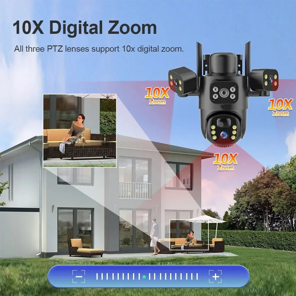 360° Solar Security Camera