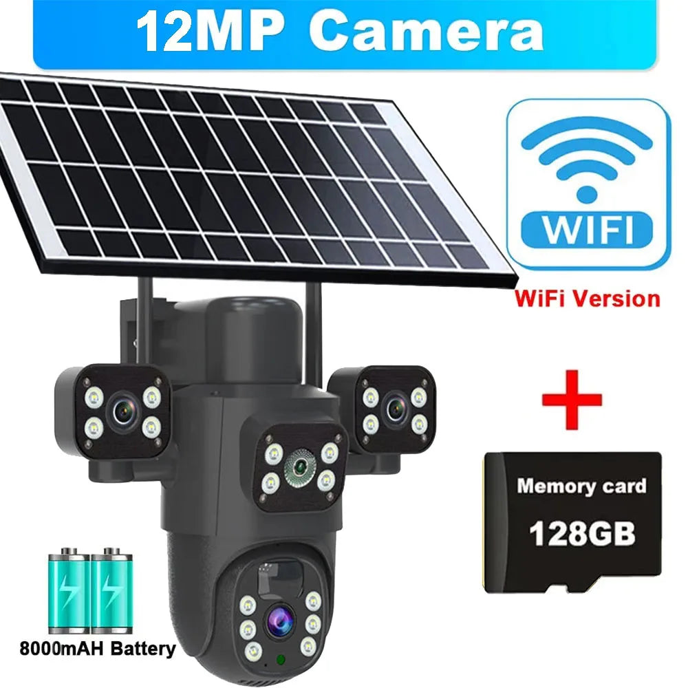 360° Solar Security Camera