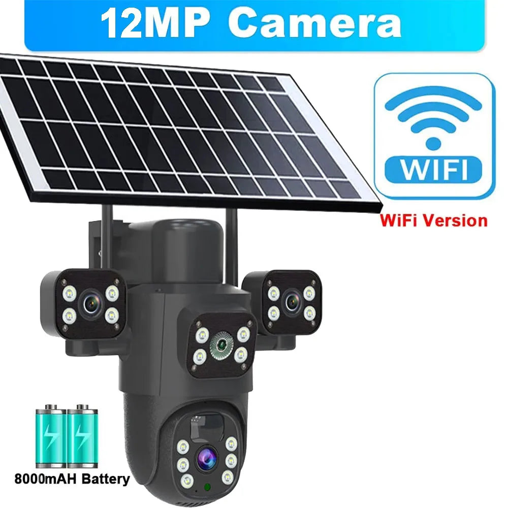 360° Solar Security Camera