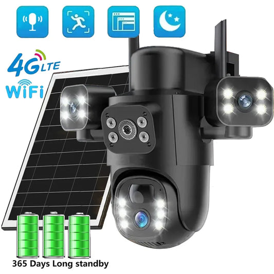 360° Solar Security Camera